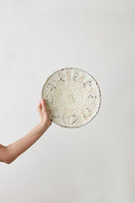 Load image into Gallery viewer, White Washed Handwoven Wall Basket
